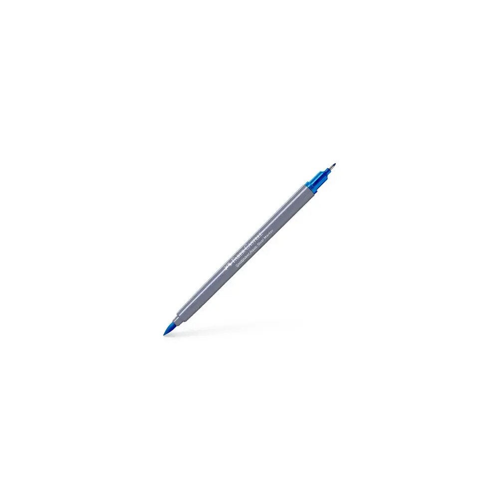 Faber-Castell, Markers, Art & School, AquaDual, 626641, Azure Blue